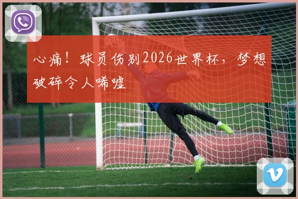 心痛！球员伤别2026世界杯，梦想破碎令人唏嘘