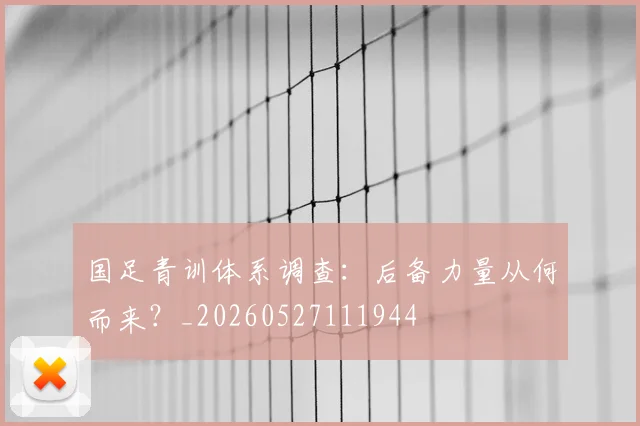国足青训体系调查:后备力量从何而来?_20260527111944